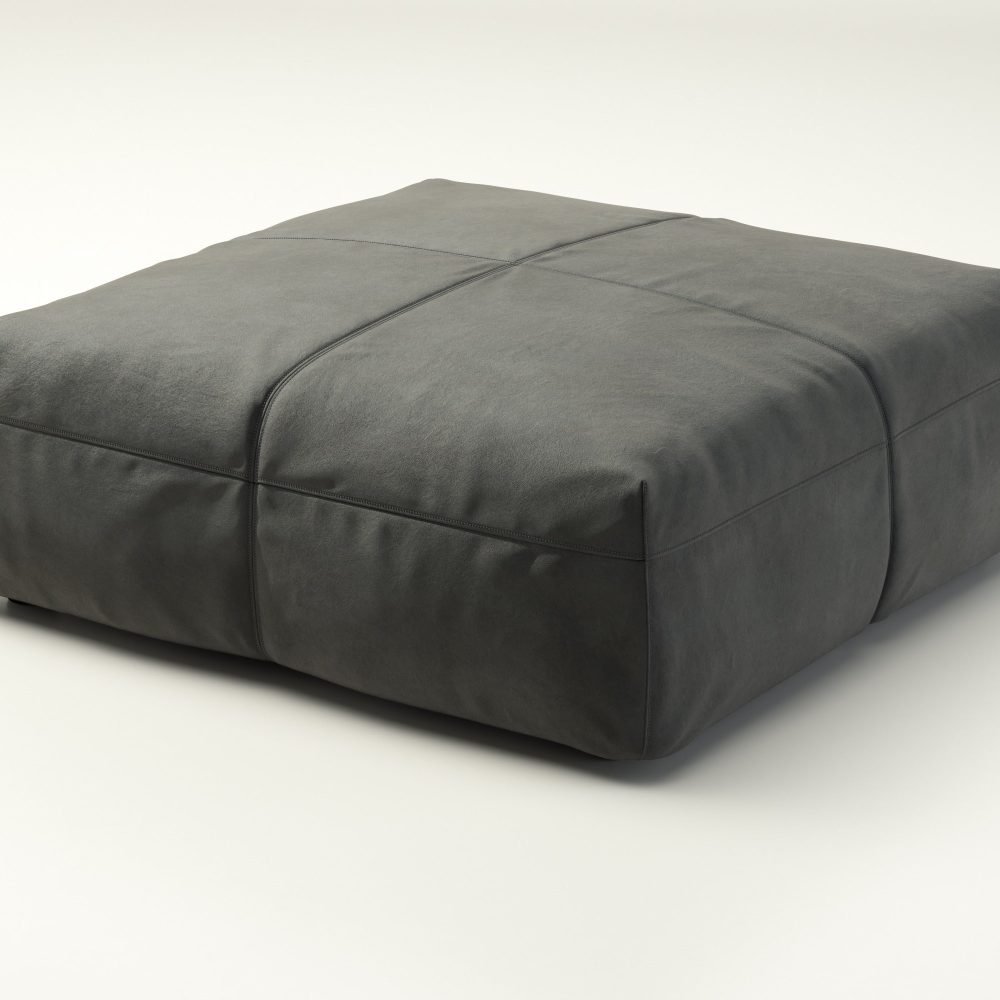 vetsak | Sofa Seat XLarge - leather - dark grey