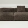 vetsak | Sofa Set 01 Large - doodle - cacao | Modular Sofa | 3.5 Seater