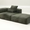 vetsak | Sofa Set 01 Large - leather - olive | Modular Sofa | 3.5 Seater