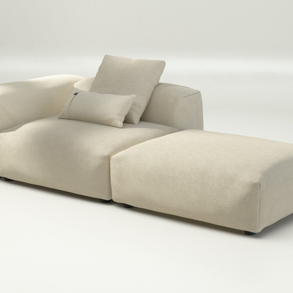 vetsak | Sofa Set 01 Large - loop loop - duna | Modular Sofa | 3.5 Seater