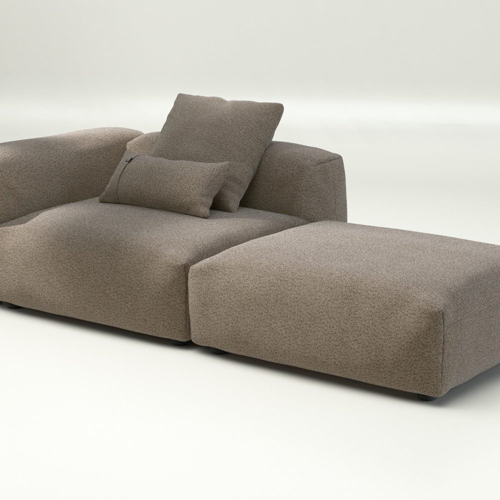 vetsak | Sofa Set 01 Large - loop loop - taupe | Modular Sofa | 3.5 Seater