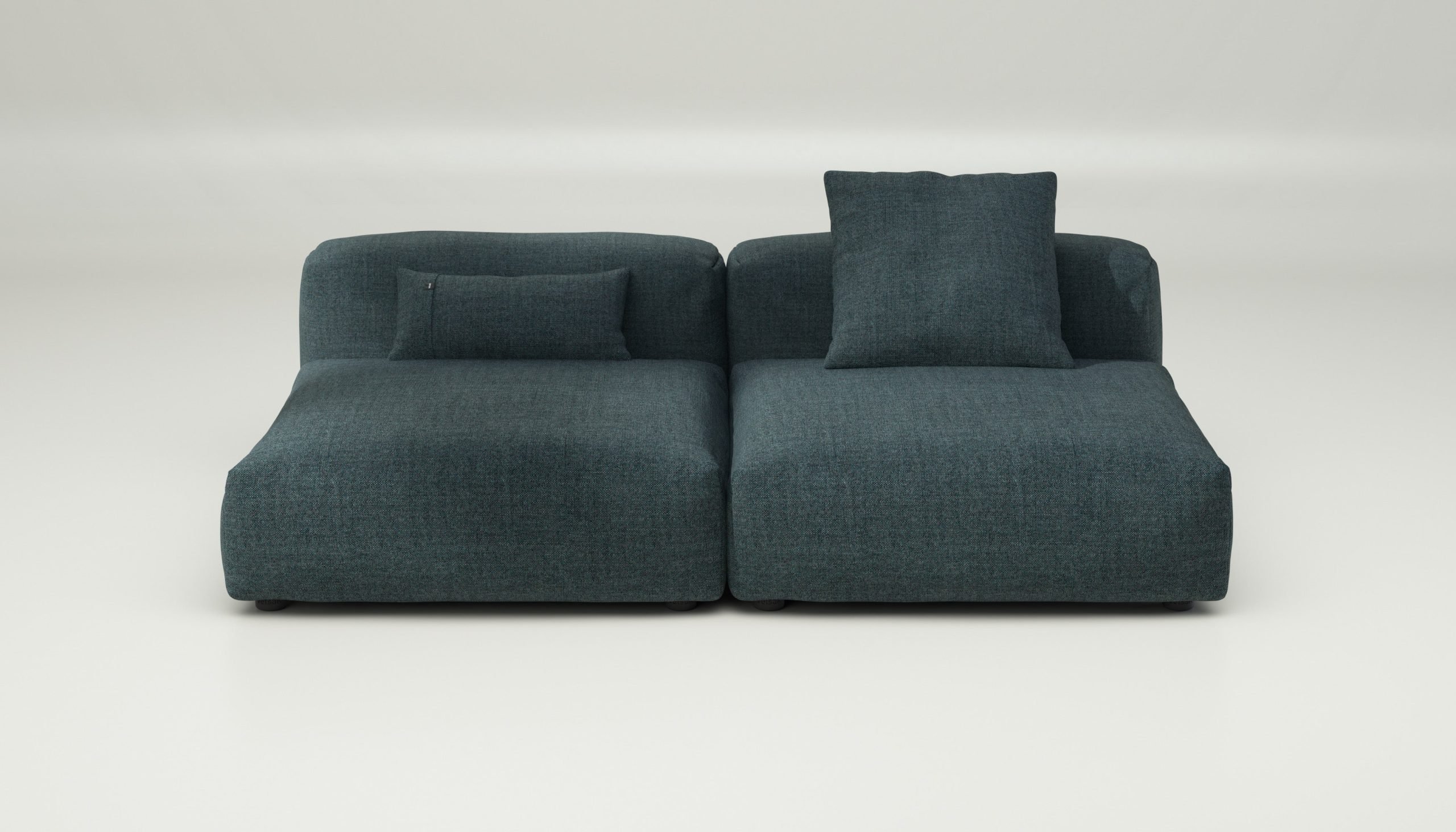vetsak | Sofa Set 01 Large - pique - cedar | Modular Sofa | 3.5 Seater