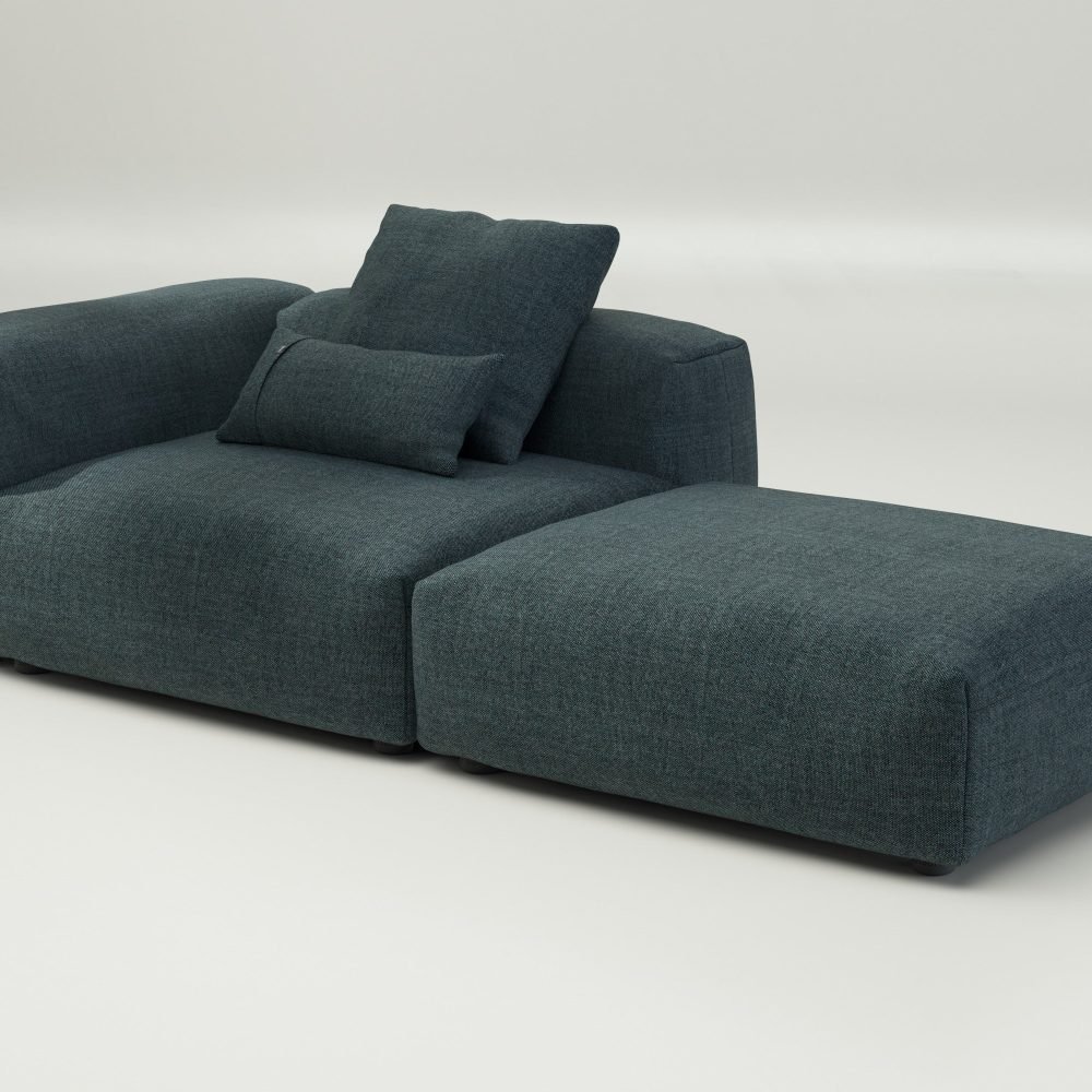 vetsak | Sofa Set 01 Large - pique - cedar | Modular Sofa | 3.5 Seater