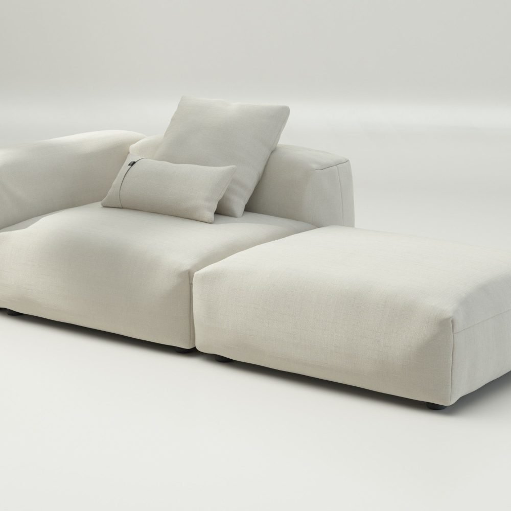 vetsak | Sofa Set 01 Large - pique - creme | Modular Sofa | 3.5 Seater