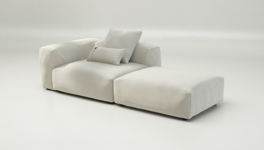 vetsak | Sofa Set 01 Large - pique - creme | Modular Sofa | 3.5 Seater