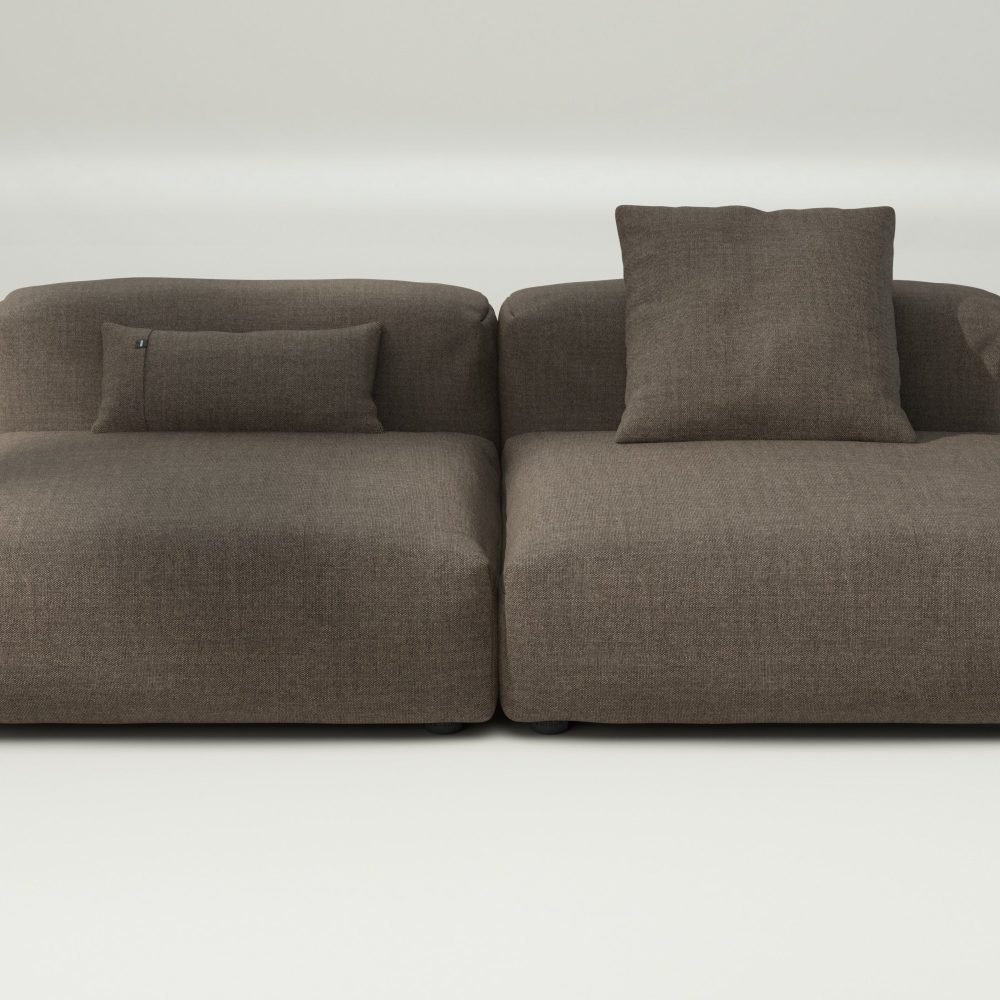 vetsak | Sofa Set 01 Large - pique - taupe | Modular Sofa | 3.5 Seater