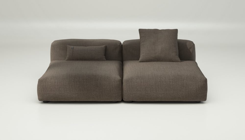 vetsak | Sofa Set 01 Large - pique - taupe | Modular Sofa | 3.5 Seater