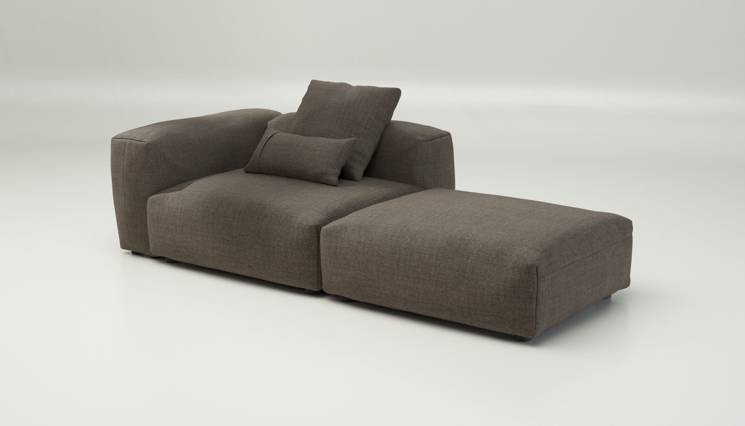 vetsak | Sofa Set 01 Large - pique - taupe | Modular Sofa | 3.5 Seater