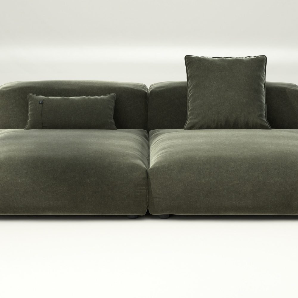 vetsak | Sofa Set 01 Large - suave - pine | Modular Sofa | 3.5 Seater