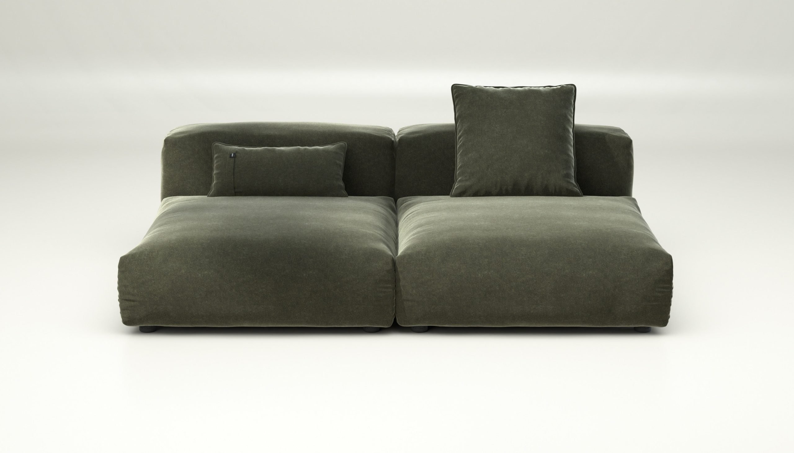 vetsak | Sofa Set 01 Large - suave - pine | Modular Sofa | 3.5 Seater