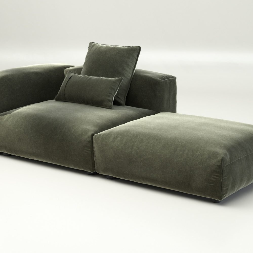 vetsak | Sofa Set 01 Large - suave - pine | Modular Sofa | 3.5 Seater