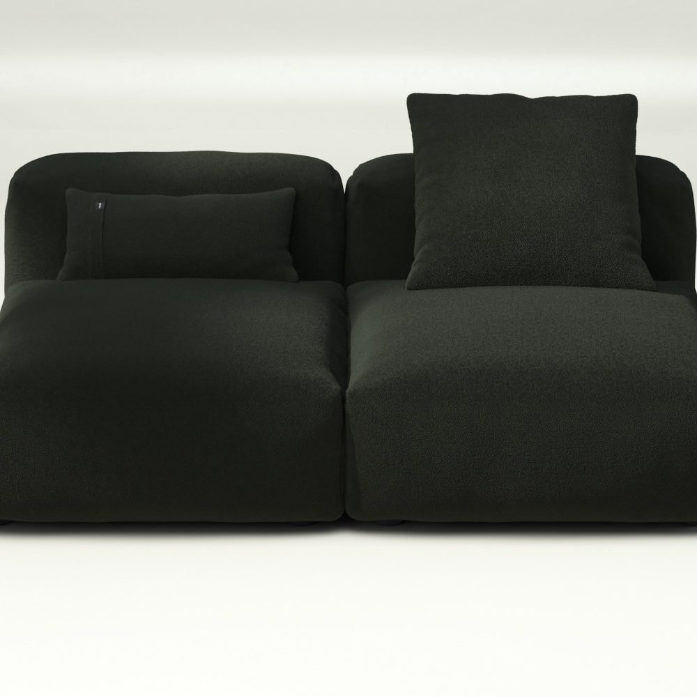 vetsak | Sofa Set 01 Medium - loop loop - mousse | Modular Sofa | 2.5 Seater