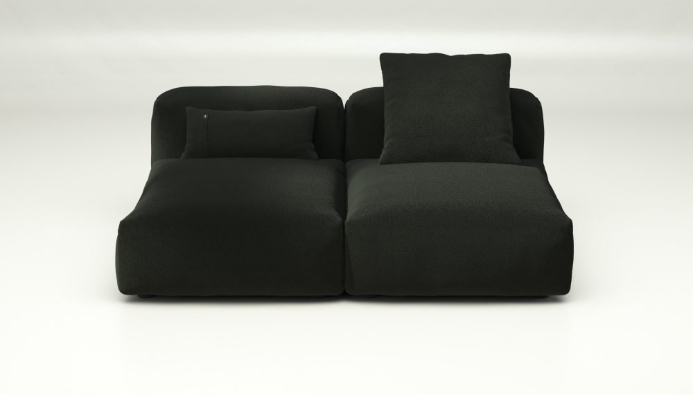 vetsak | Sofa Set 01 Medium - loop loop - mousse | Modular Sofa | 2.5 Seater
