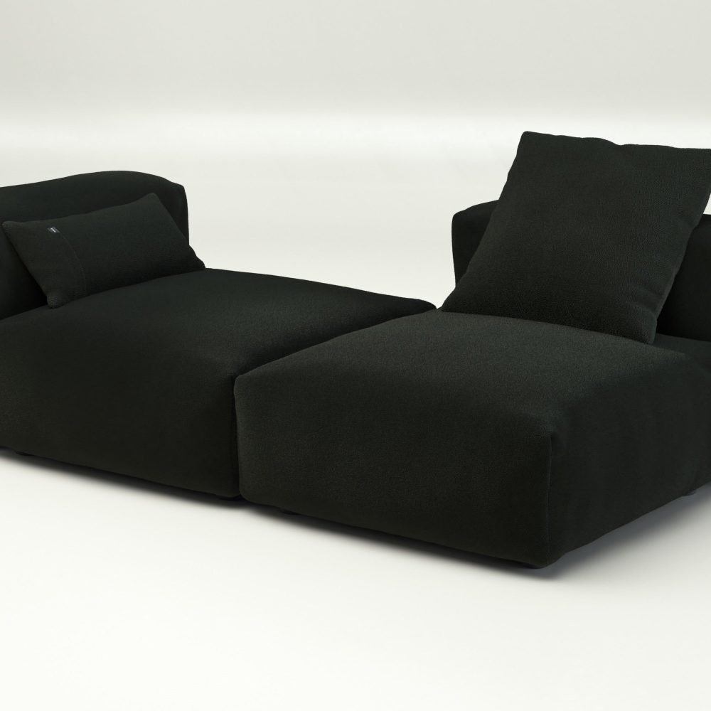 vetsak | Sofa Set 01 Medium - loop loop - mousse | Modular Sofa | 2.5 Seater