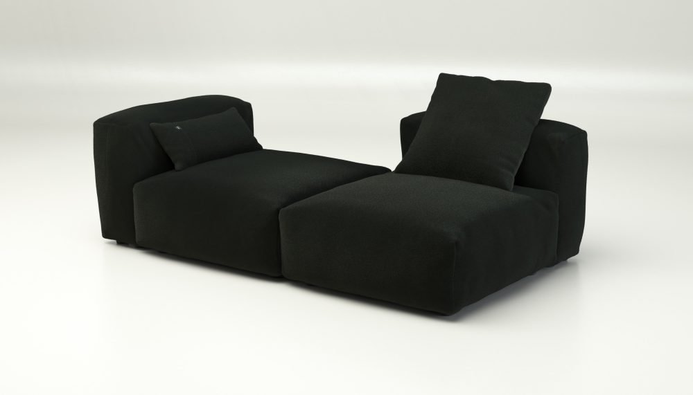 vetsak | Sofa Set 01 Medium - loop loop - mousse | Modular Sofa | 2.5 Seater