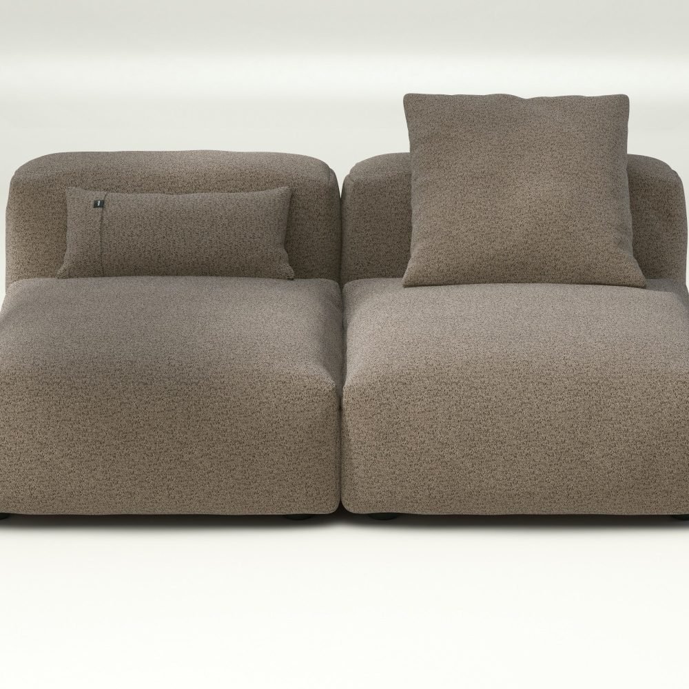 vetsak | Sofa Set 01 Medium - loop loop - taupe | Modular Sofa | 2.5 Seater