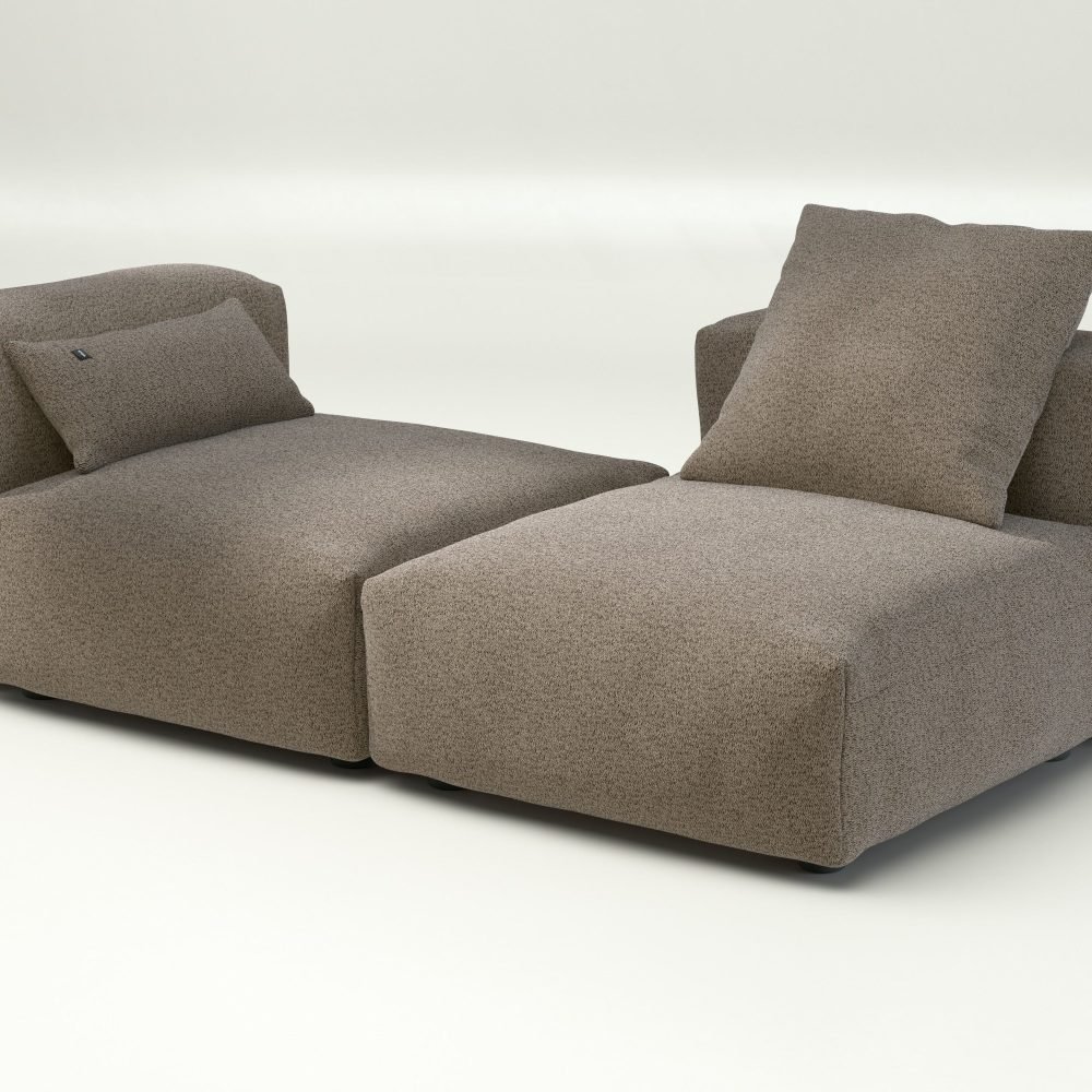 vetsak | Sofa Set 01 Medium - loop loop - taupe | Modular Sofa | 2.5 Seater