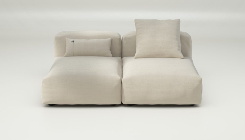 vetsak | Sofa Set 01 Medium - pique - beige | Modular Sofa | 2.5 Seater