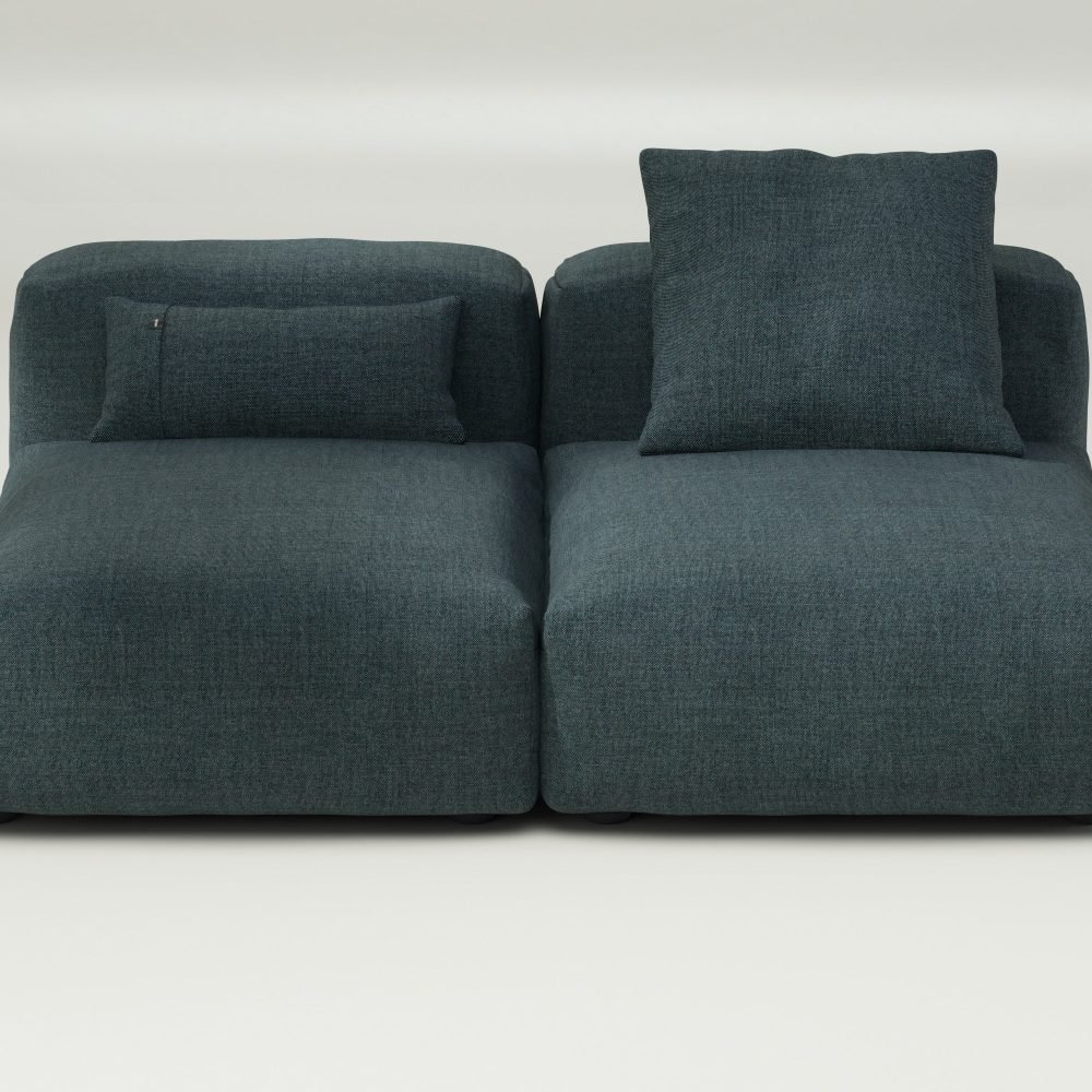 vetsak | Sofa Set 01 Medium - pique - cedar | Modular Sofa | 2.5 Seater
