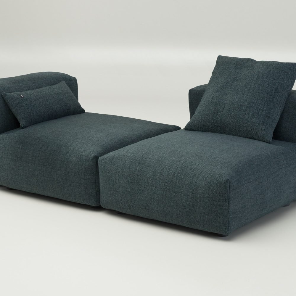 vetsak | Sofa Set 01 Medium - pique - cedar | Modular Sofa | 2.5 Seater