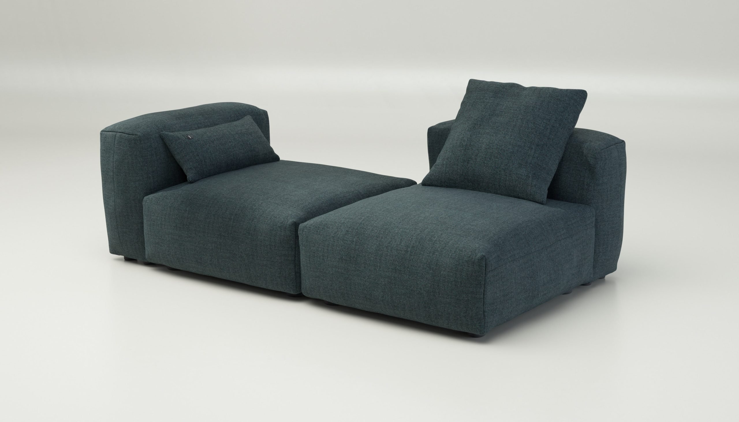 vetsak | Sofa Set 01 Medium - pique - cedar | Modular Sofa | 2.5 Seater