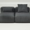 vetsak | Sofa Set 01 Medium - pique - dark grey | Modular Sofa | 2.5 Seater