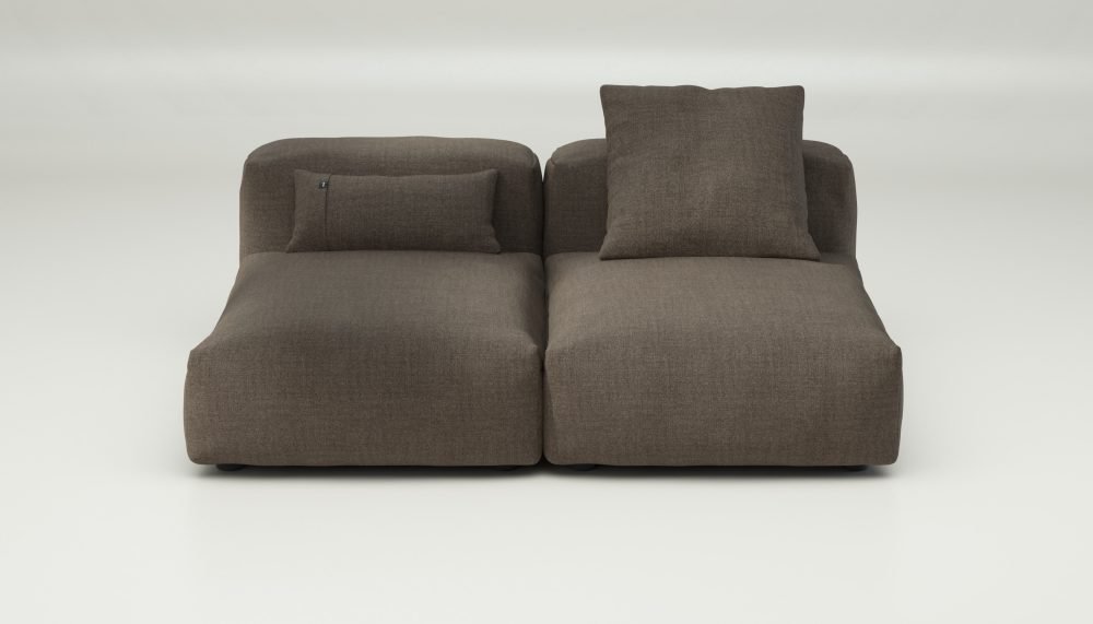 vetsak | Sofa Set 01 Medium - pique - taupe | Modular Sofa | 2.5 Seater