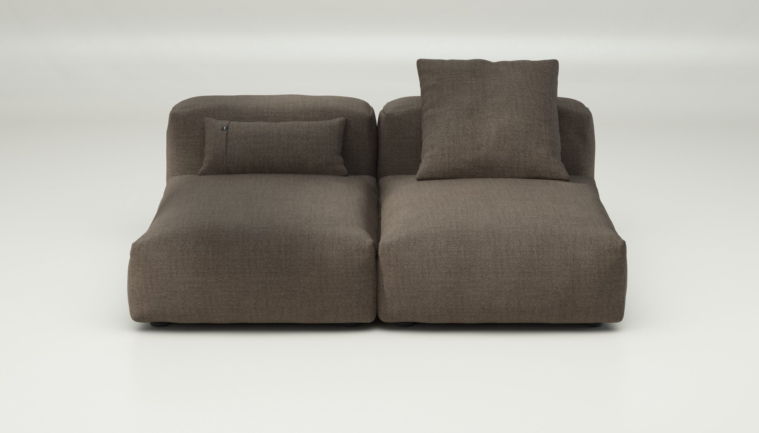 vetsak | Sofa Set 01 Medium - pique - taupe | Modular Sofa | 2.5 Seater