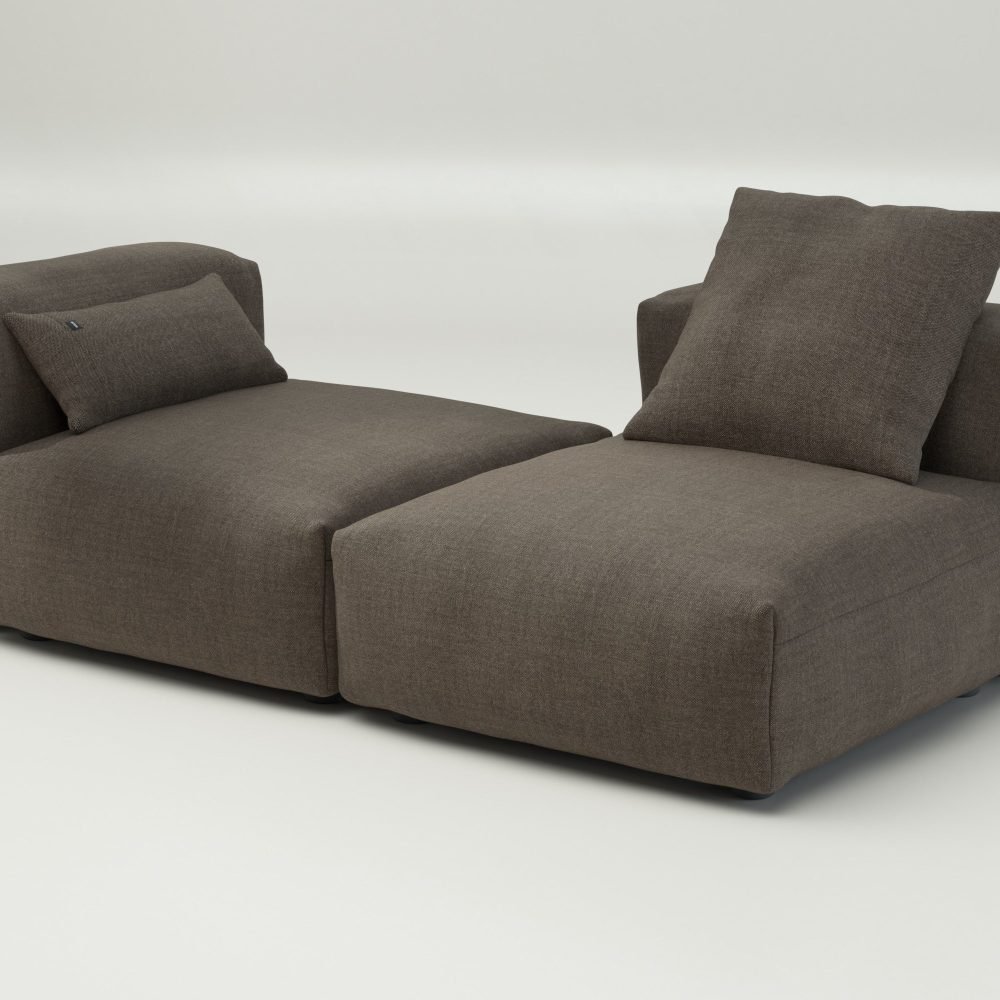vetsak | Sofa Set 01 Medium - pique - taupe | Modular Sofa | 2.5 Seater