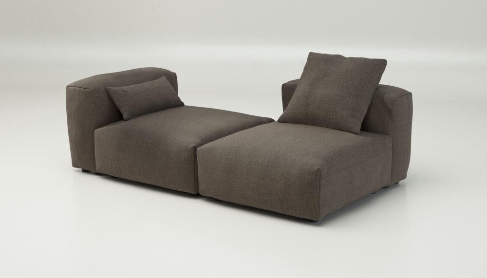 vetsak | Sofa Set 01 Medium - pique - taupe | Modular Sofa | 2.5 Seater