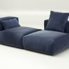 vetsak | Sofa Set 01 Medium - suave - navy | Modular Sofa | 2.5 Seater