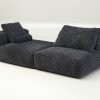 vetsak | Sofa Set 01 XLarge - doodle - dark grey | Modular Sofa | 3.5 Seater