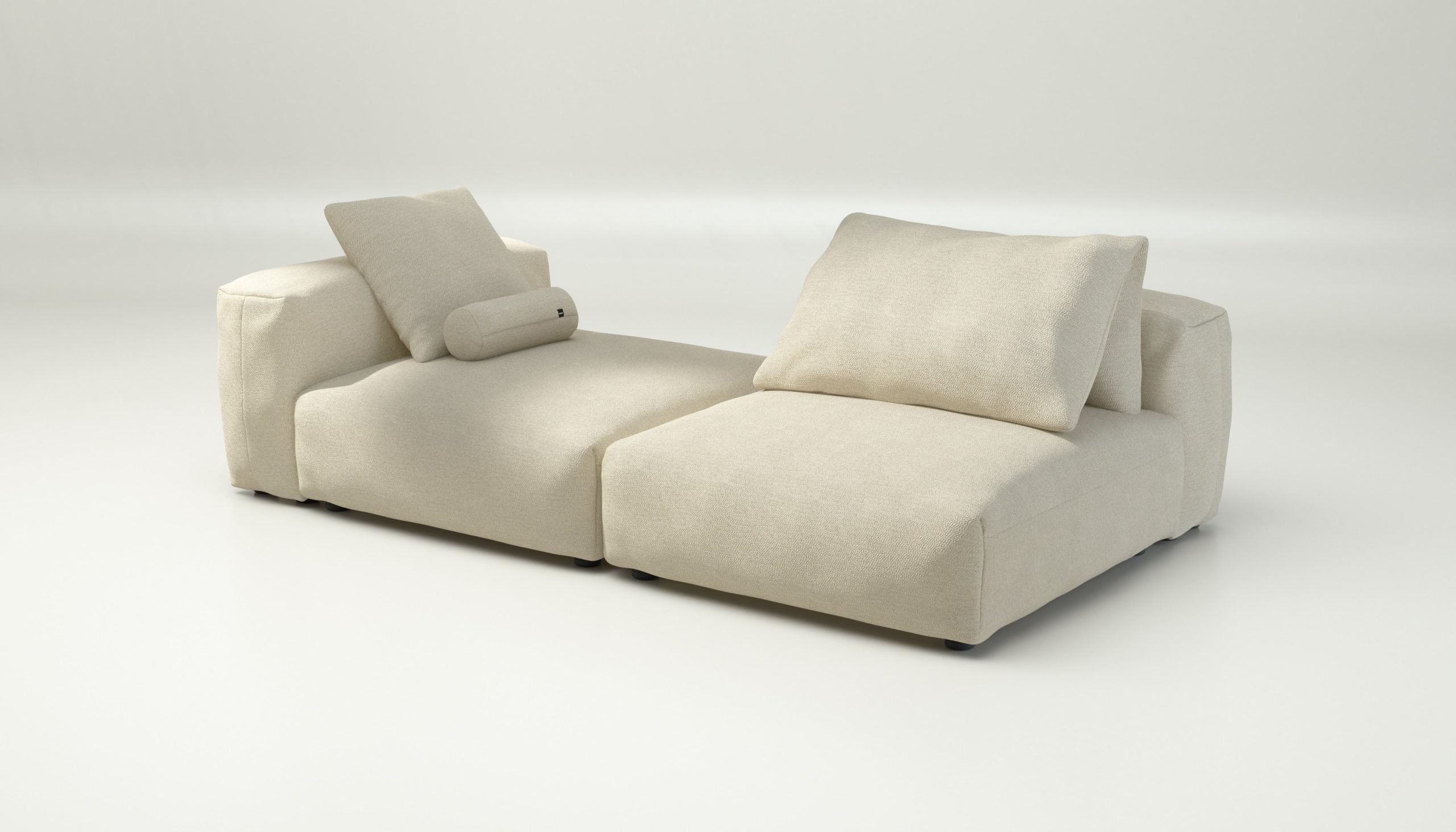 vetsak | Sofa Set 01 XLarge - loop loop - duna | Modular Sofa | 3.5 Seater