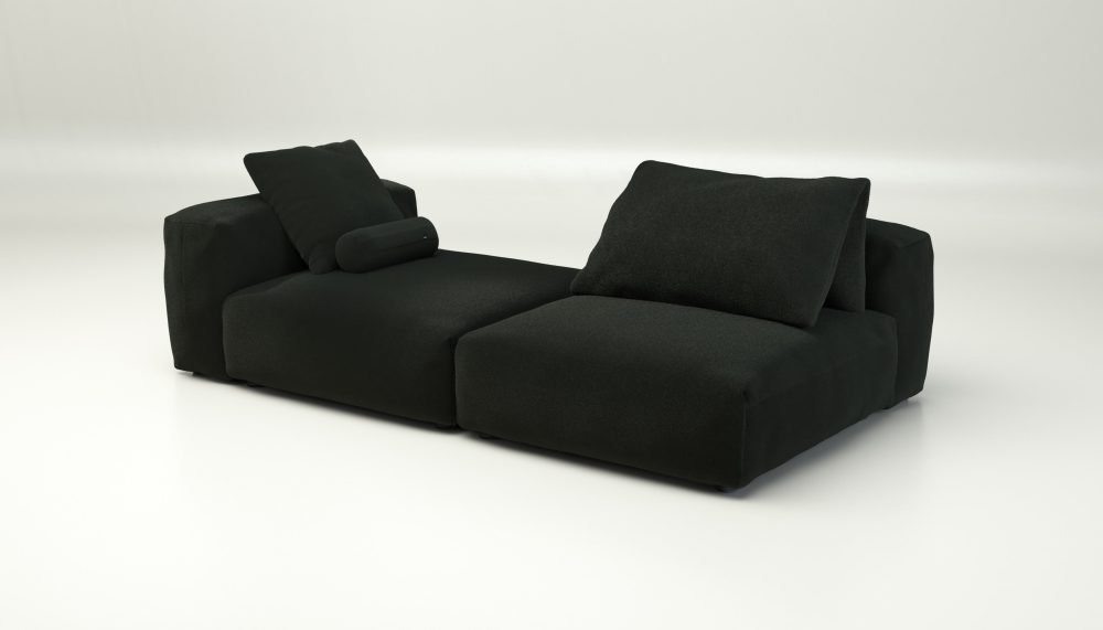 vetsak | Sofa Set 01 XLarge - loop loop - mousse | Modular Sofa | 3.5 Seater