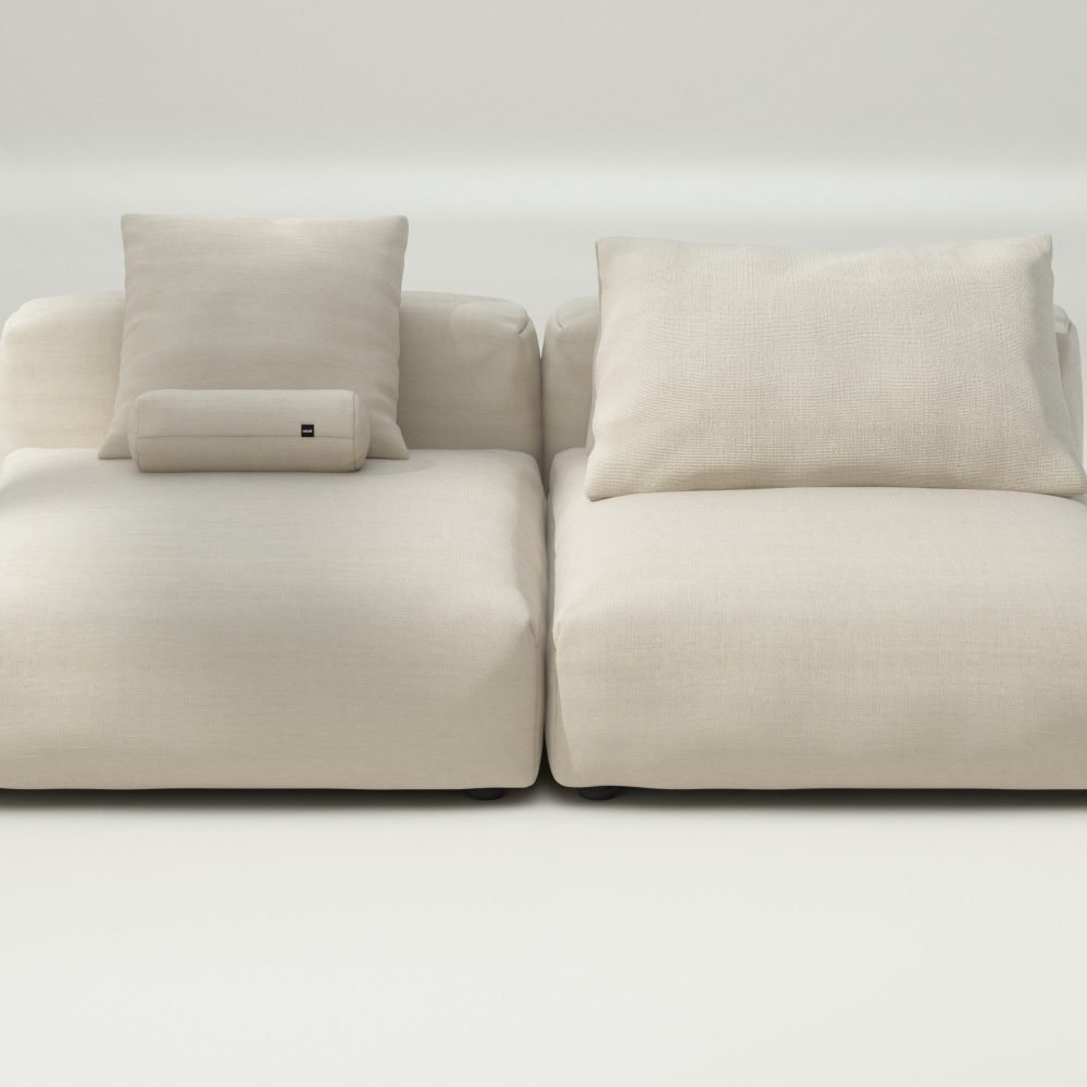 vetsak | Sofa Set 01 XLarge - pique - beige | Modular Sofa | 3.5 Seater