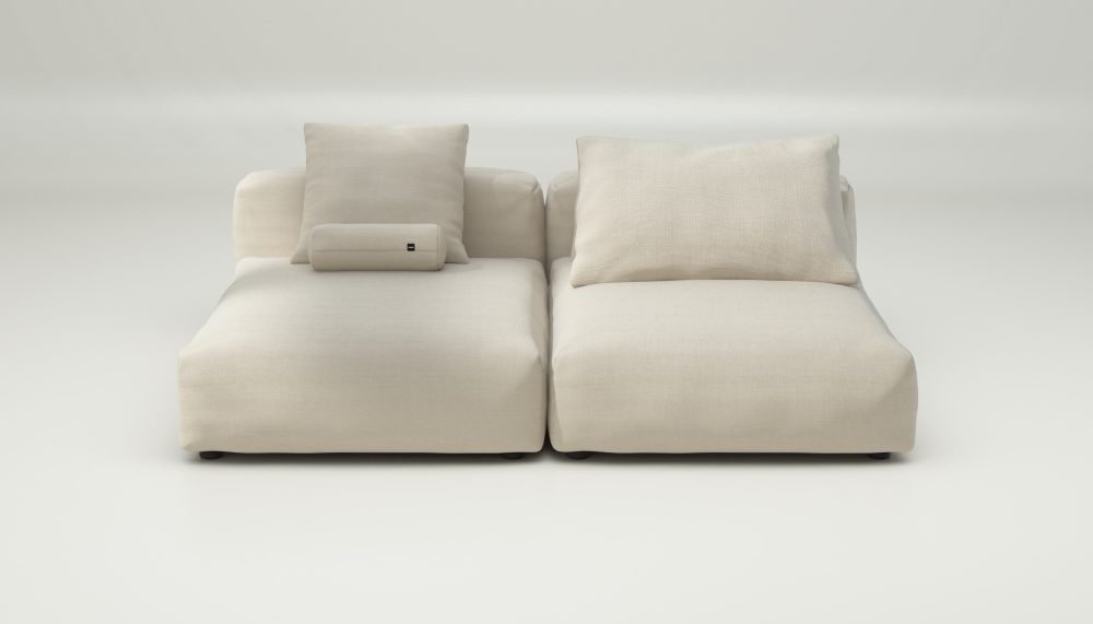 vetsak | Sofa Set 01 XLarge - pique - beige | Modular Sofa | 3.5 Seater