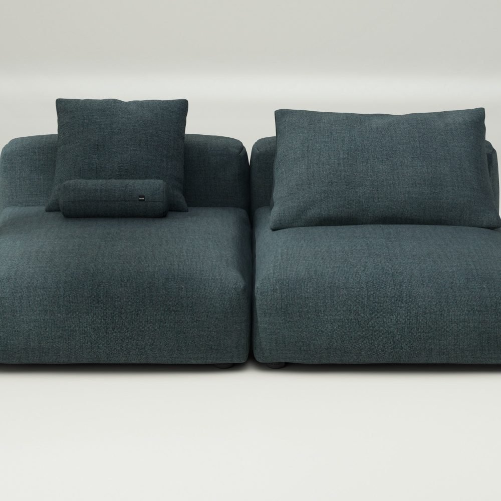 vetsak | Sofa Set 01 XLarge - pique - cedar | Modular Sofa | 3.5 Seater