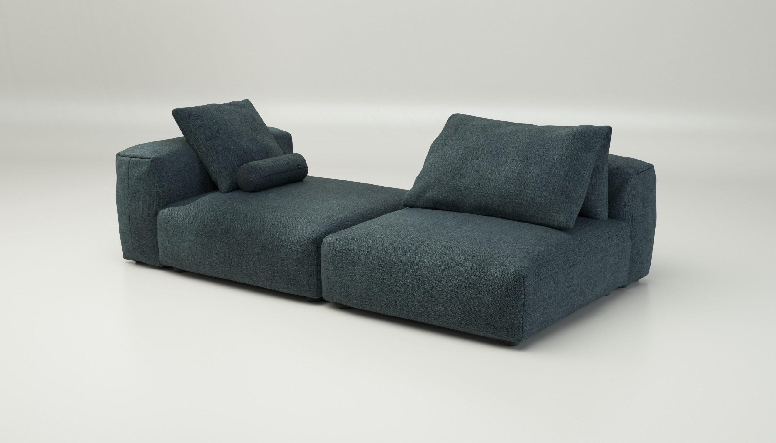 vetsak | Sofa Set 01 XLarge - pique - cedar | Modular Sofa | 3.5 Seater