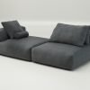 vetsak | Sofa Set 01 XLarge - pique - dark grey | Modular Sofa | 3.5 Seater