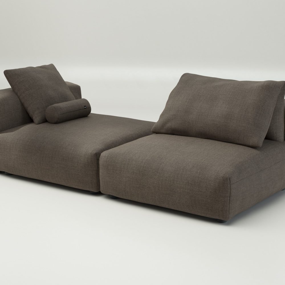 vetsak | Sofa Set 01 XLarge - pique - taupe | Modular Sofa | 3.5 Seater