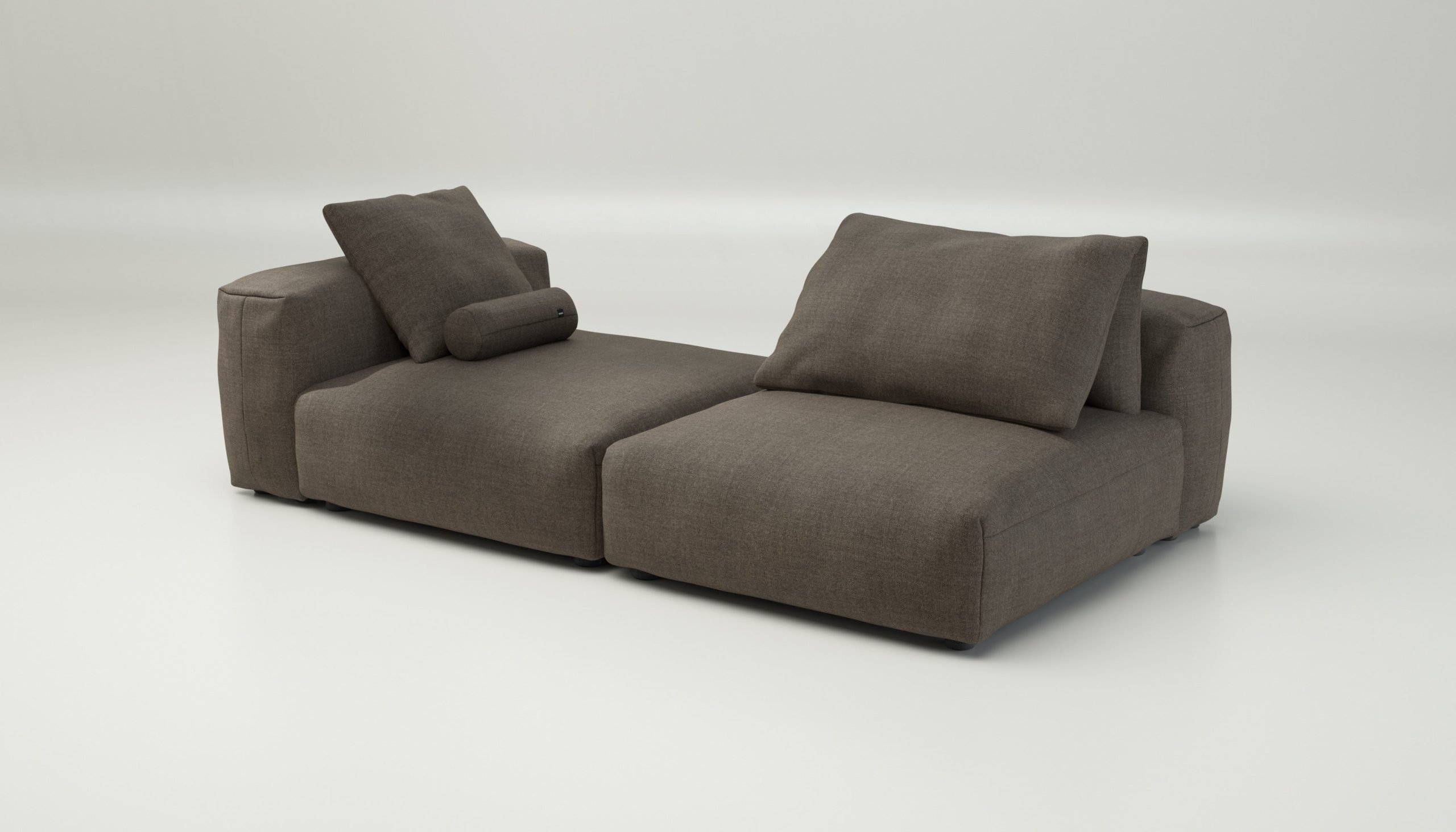 vetsak | Sofa Set 01 XLarge - pique - taupe | Modular Sofa | 3.5 Seater