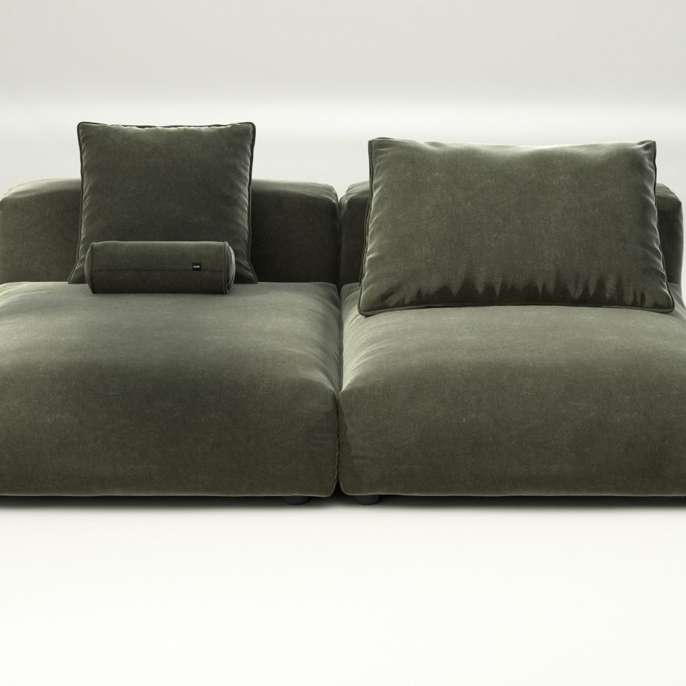 vetsak | Sofa Set 01 XLarge - suave - pine | Modular Sofa | 3.5 Seater
