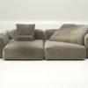 vetsak | Sofa Set 02 Large - cord velour - khaki | Modular Sofa | 3.5 Seater | Big Sofa