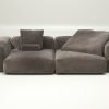 vetsak | Sofa Set 02 Large - cord velour - mocha | Modular Sofa | 3.5 Seater | Big Sofa
