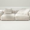 vetsak | Sofa Set 02 Large - doodle - creme | Modular Sofa | 3.5 Seater | Big Sofa