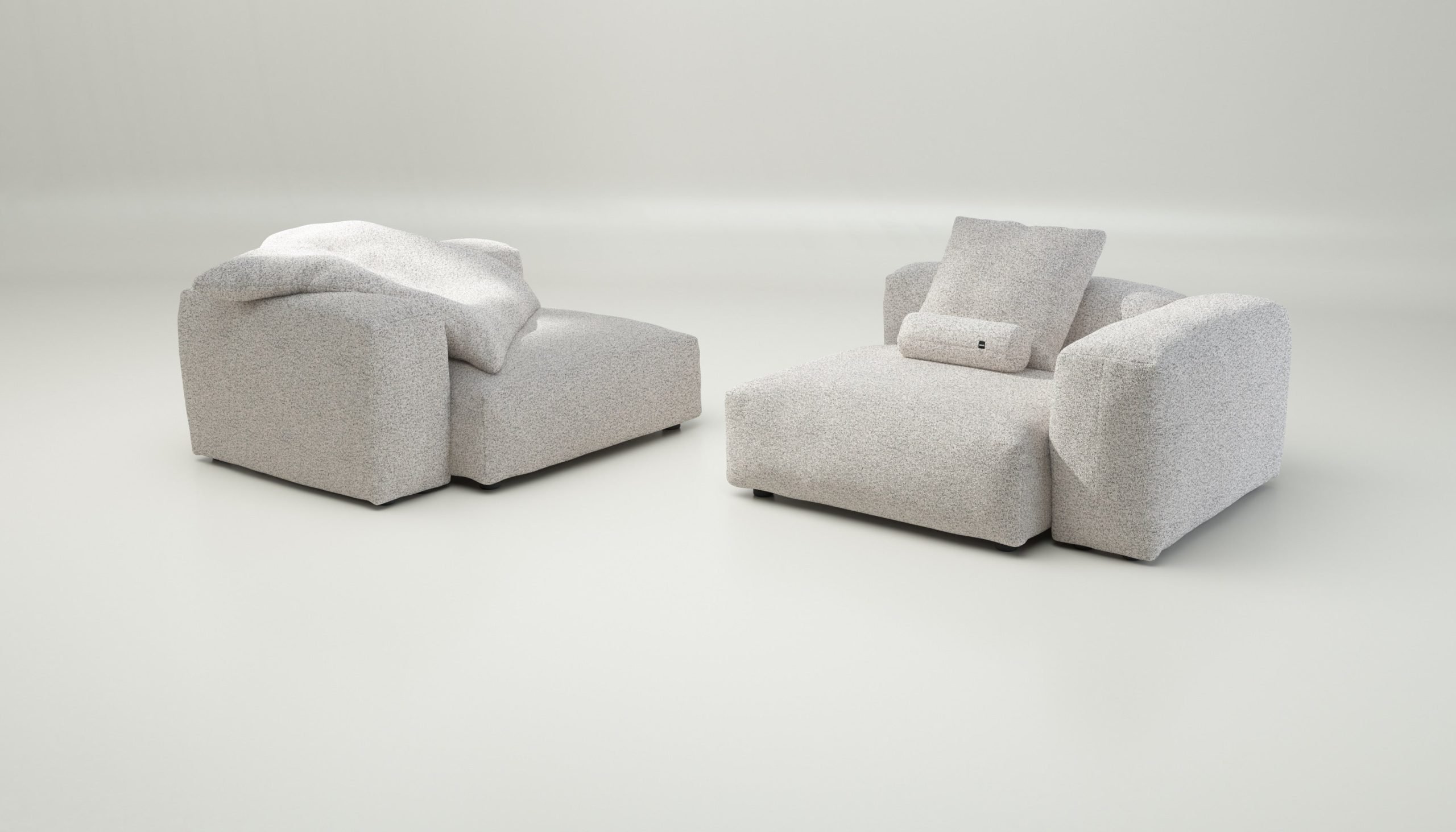 vetsak | Sofa Set 02 Large - loop loop - bounty | Modular Sofa | 3.5 Seater | Big Sofa