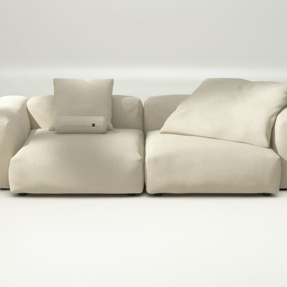 vetsak | Sofa Set 02 Large - loop loop - duna | Modular Sofa | 3.5 Seater | Big Sofa