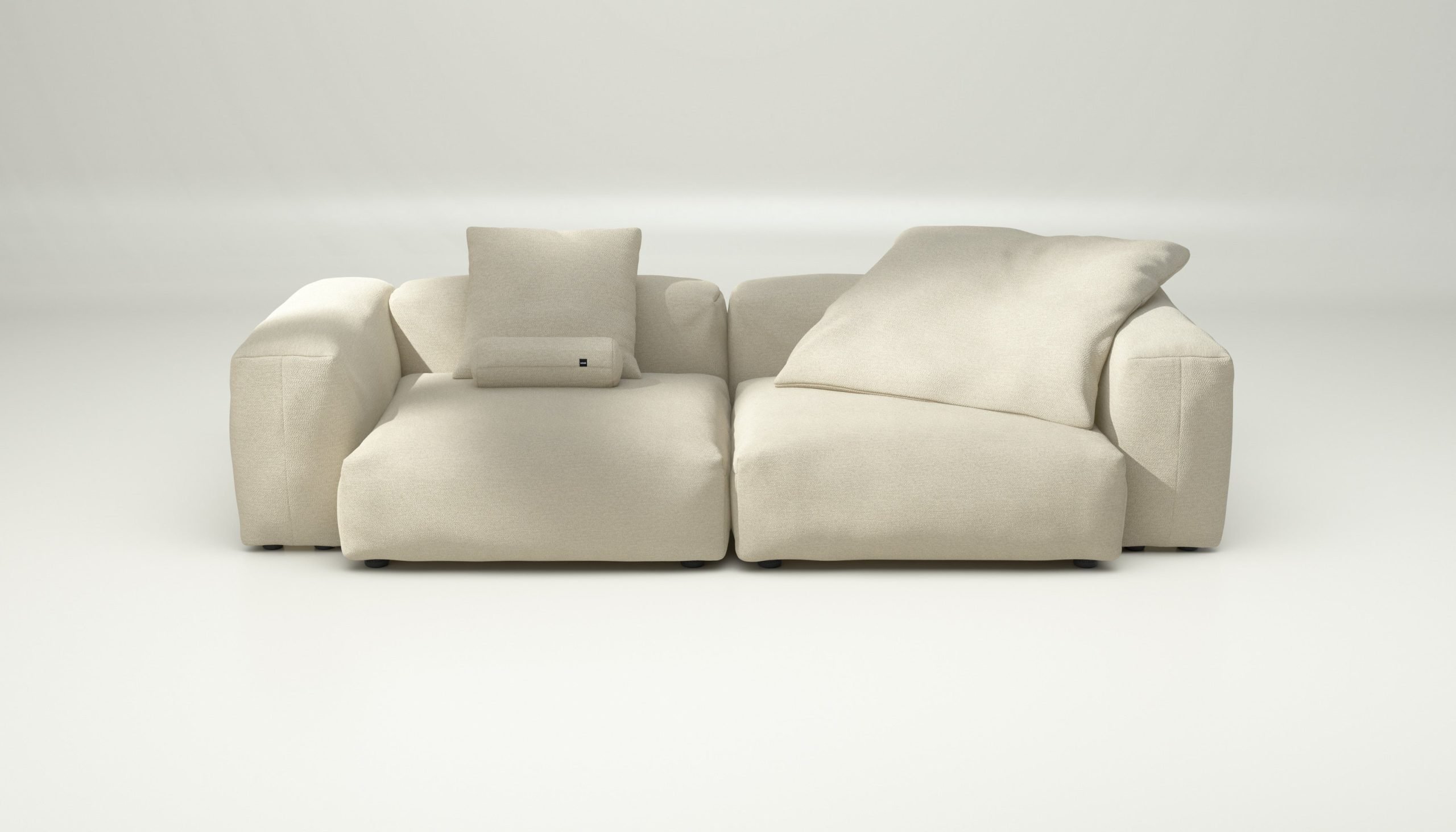 vetsak | Sofa Set 02 Large - loop loop - duna | Modular Sofa | 3.5 Seater | Big Sofa