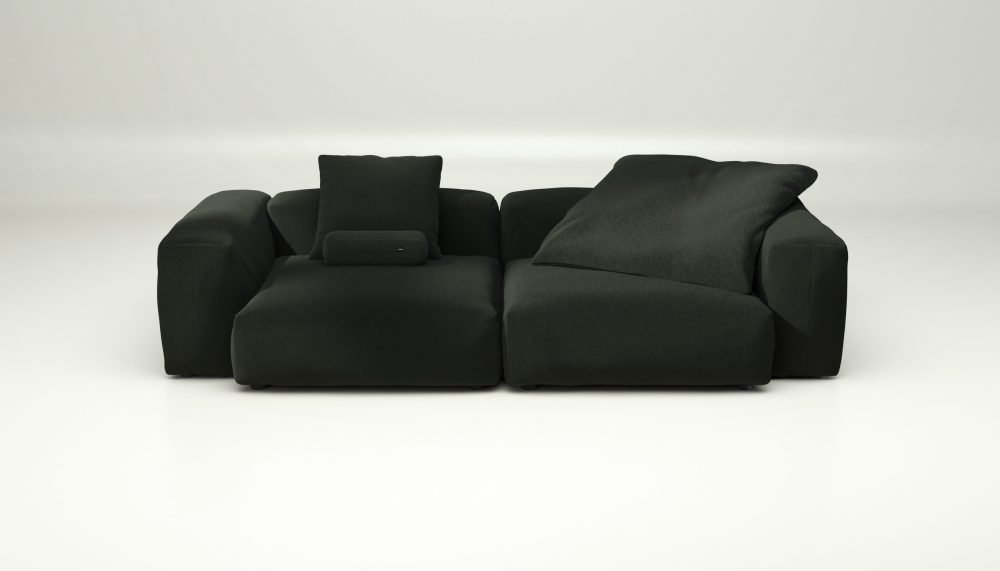 vetsak | Sofa Set 02 Large - loop loop - mousse | Modular Sofa | 3.5 Seater | Big Sofa