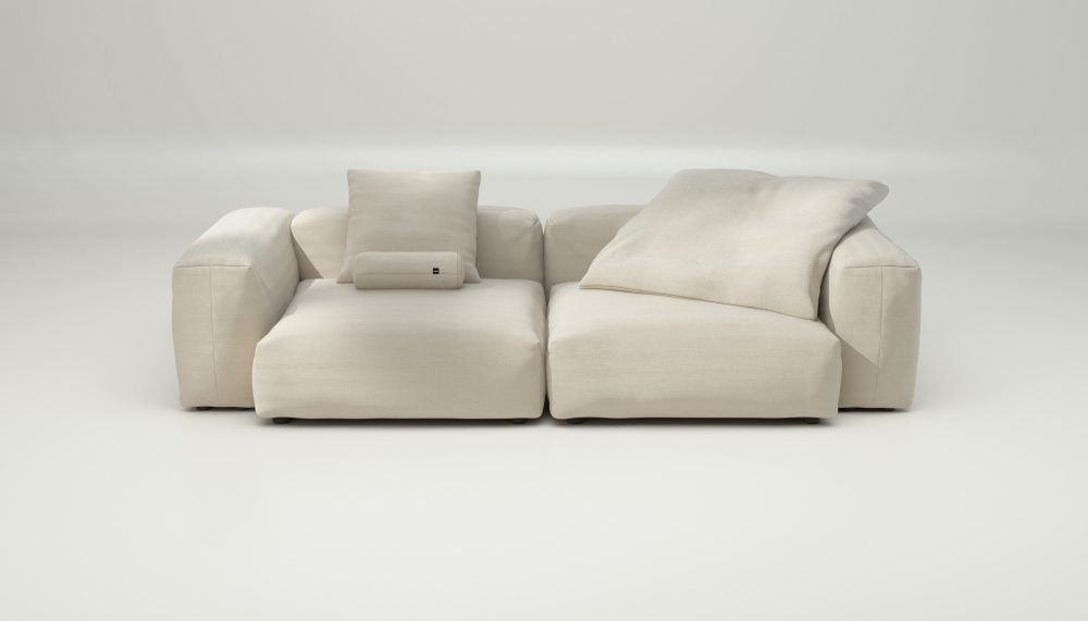 vetsak | Sofa Set 02 Large - pique - beige | Modular Sofa | 3.5 Seater | Big Sofa